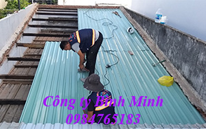 làm mái tôn tại liên chiểu